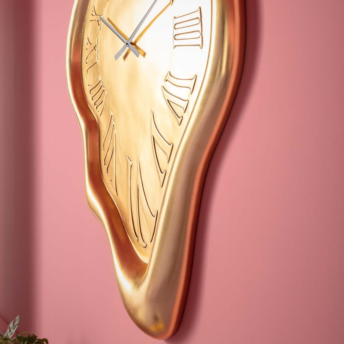 Horloge murale, BIG DROP or, KARE DESIGN