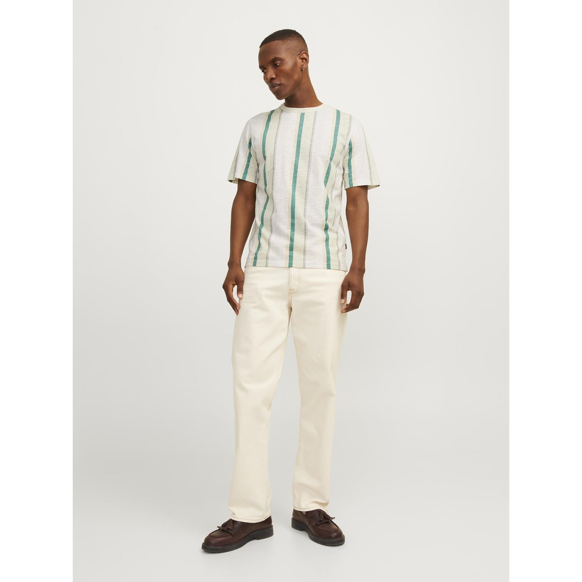 T-Shirt green tint, JACK & JONES