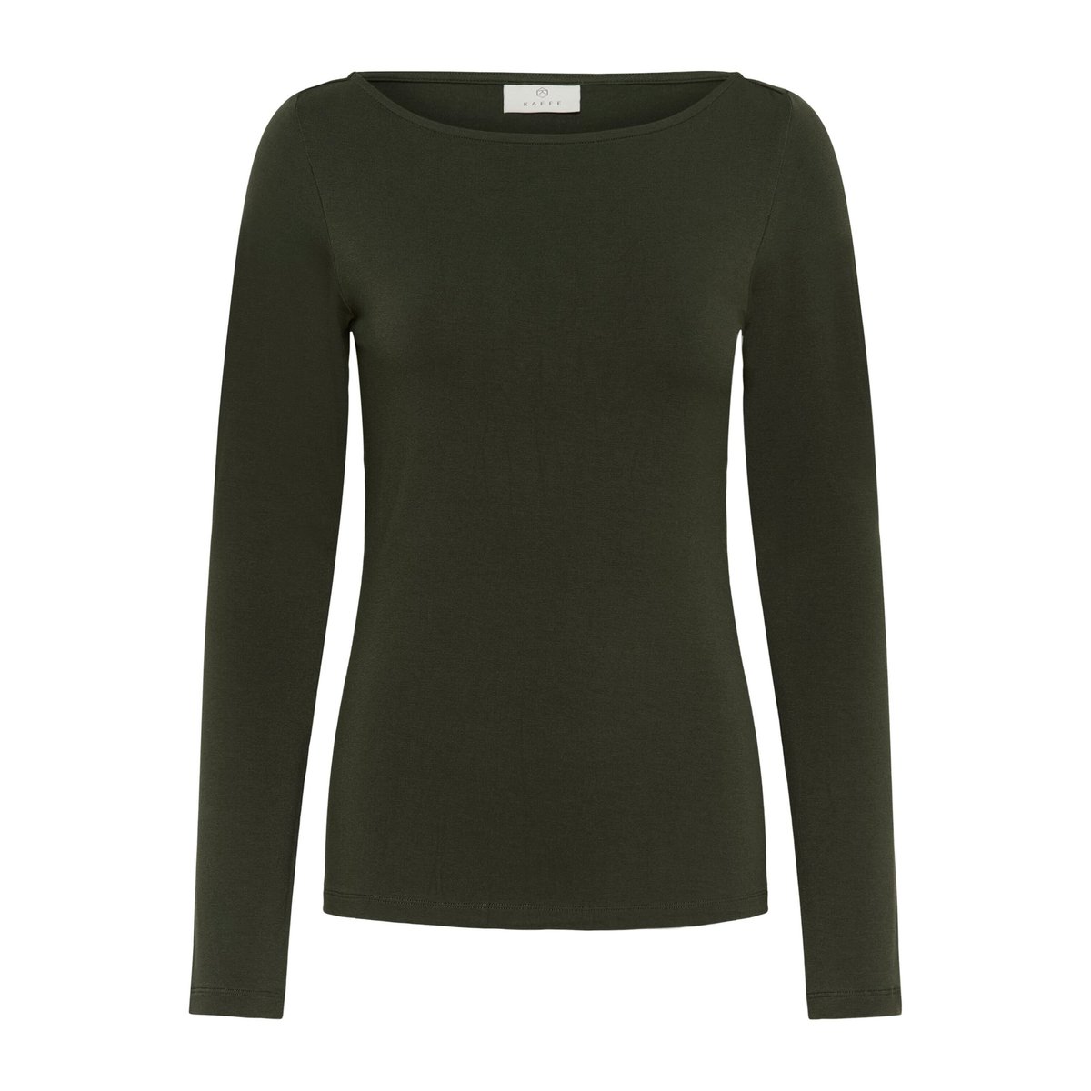 T-shirt à manches courtes vert forest night, KAFFE