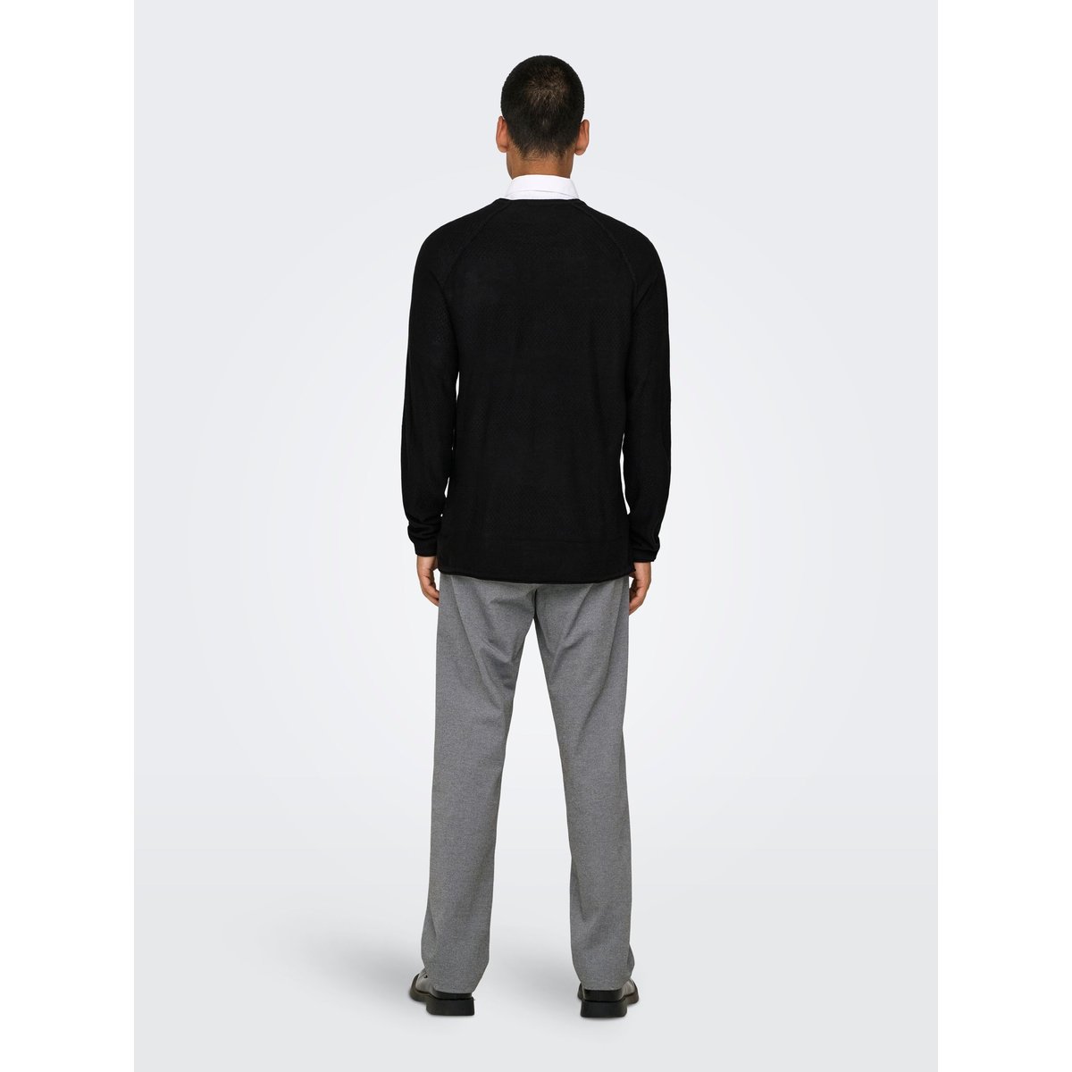 Pull En Maille black 1, ONLY & SONS
