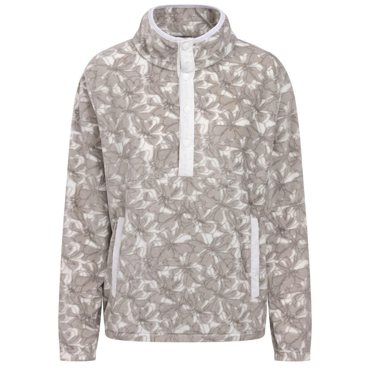 Haut polaire BREKER beige gris, TRESPASS