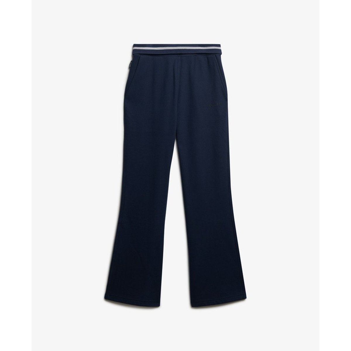 Jogger Athletic Essentials Logo Taille Basse Évasé bleu marine profond, SUPERDRY