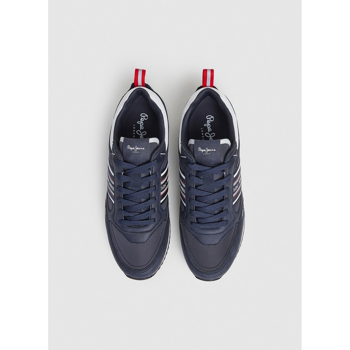 Baskets basses Dublin Young M bleu, PEPE JEANS