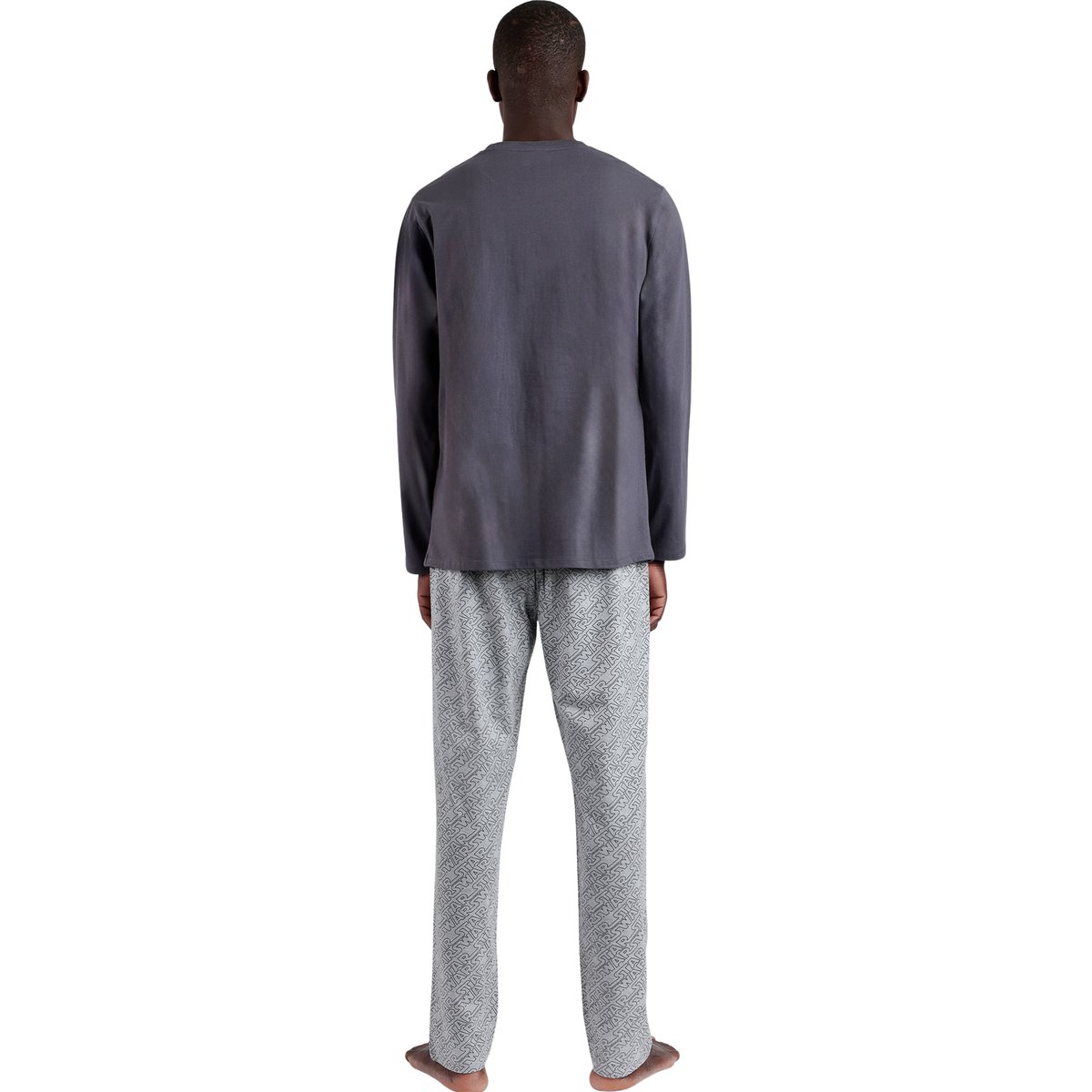 Pyjama pantalon top manches longues Boba Fett Star Wars gris, ADMAS