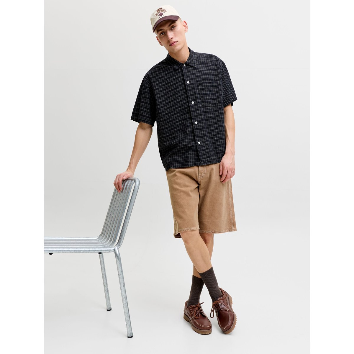 Short marron - tigers eye 1, JACK & JONES