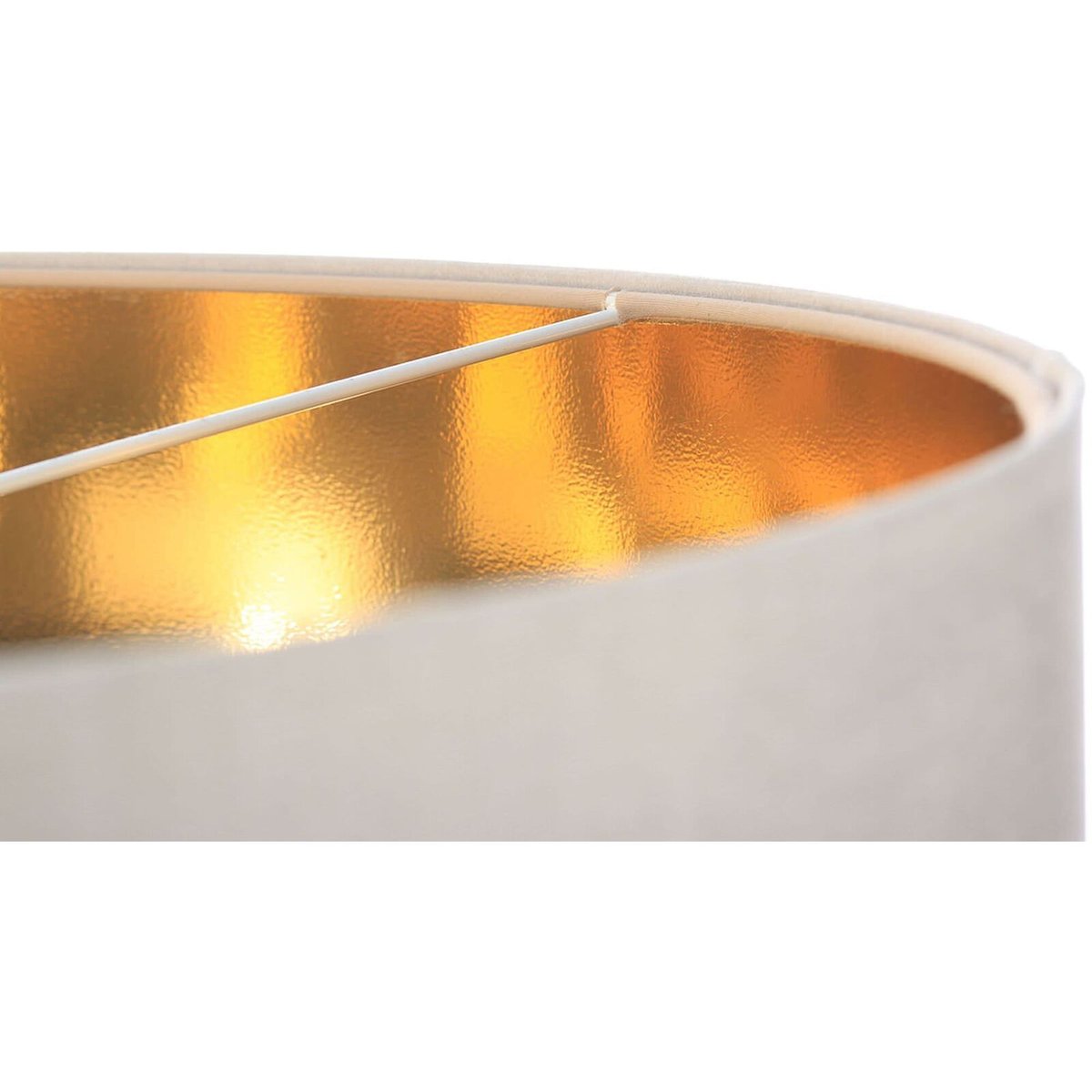 Suspension en velours, GLAM crème et doré brillant, BPS KONCEPT