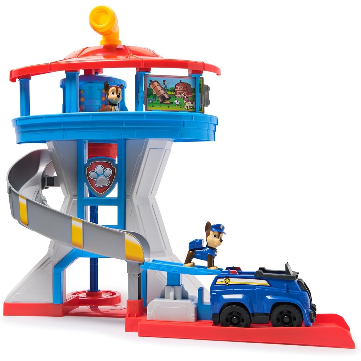 PAW Patrol - Set de jeu Lookout Tower (Tour de contrôle) multicolore, SPIN MASTER