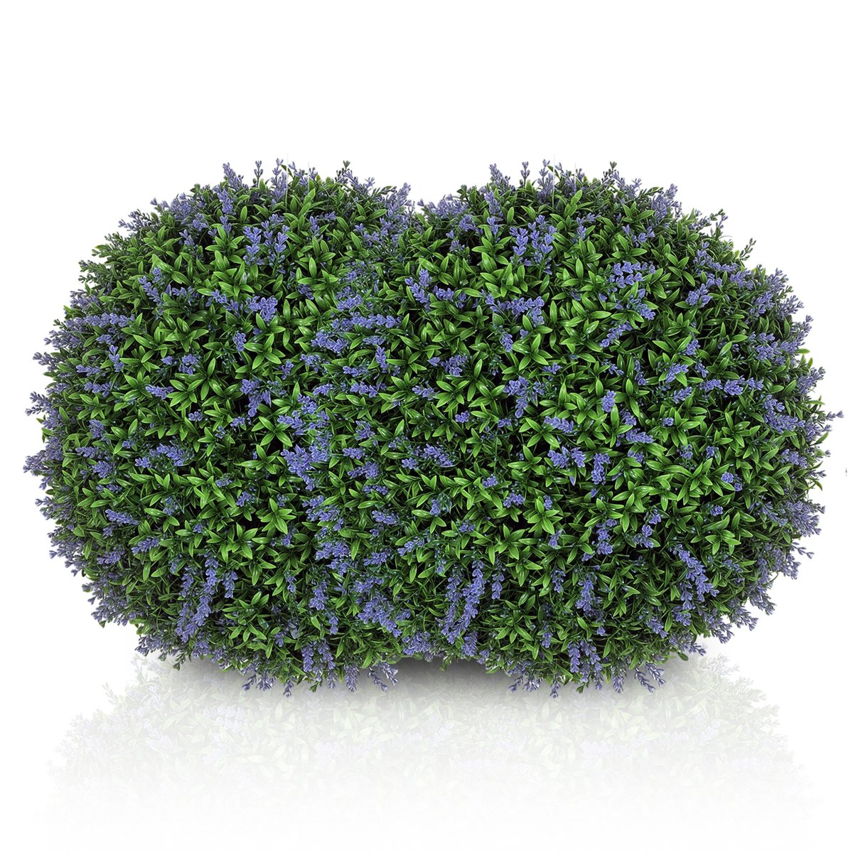 Fleurs artificielles PE Violet vert, HOMCOM