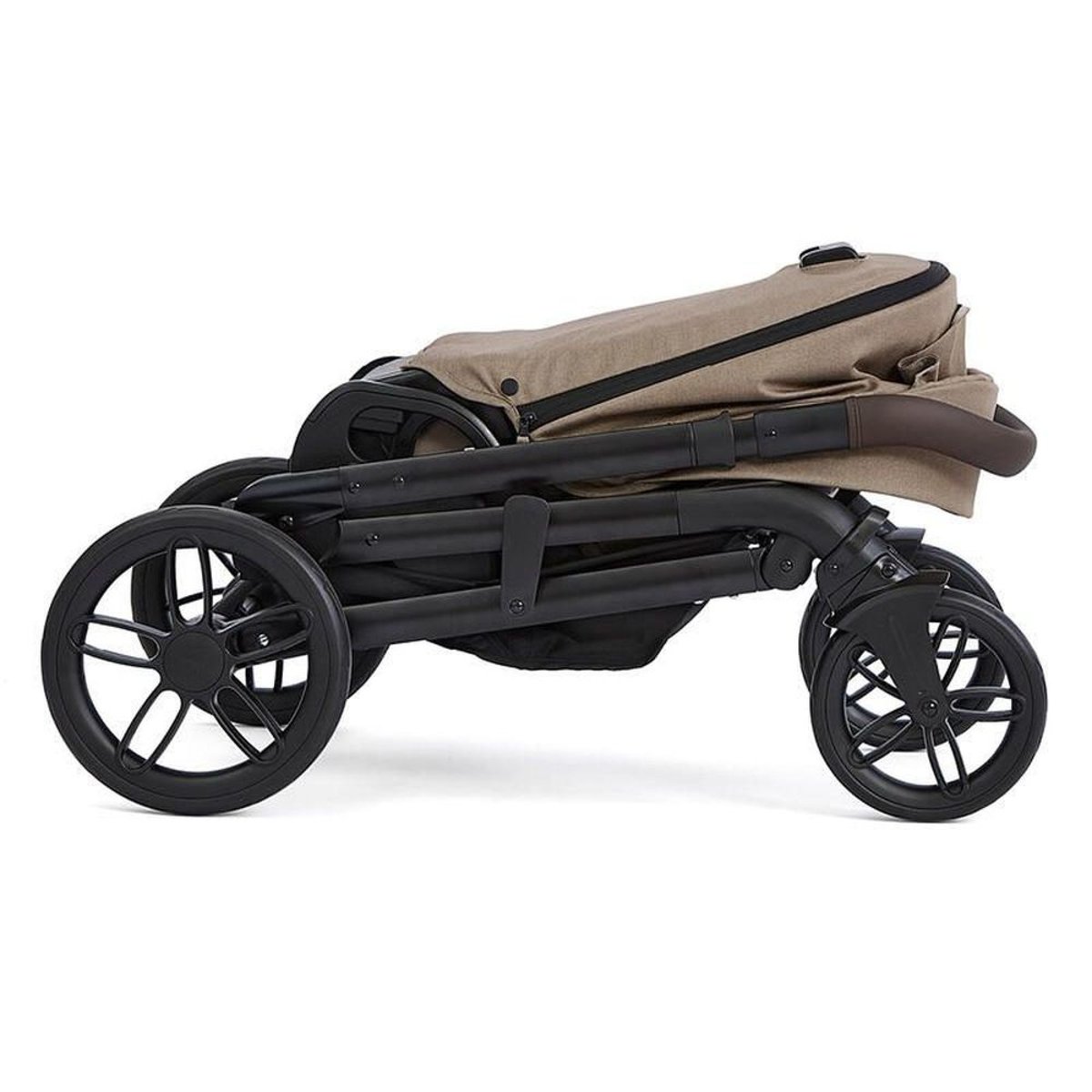 Pack poussette trio Chrome 2 + i-Level Pro marron, JOIE