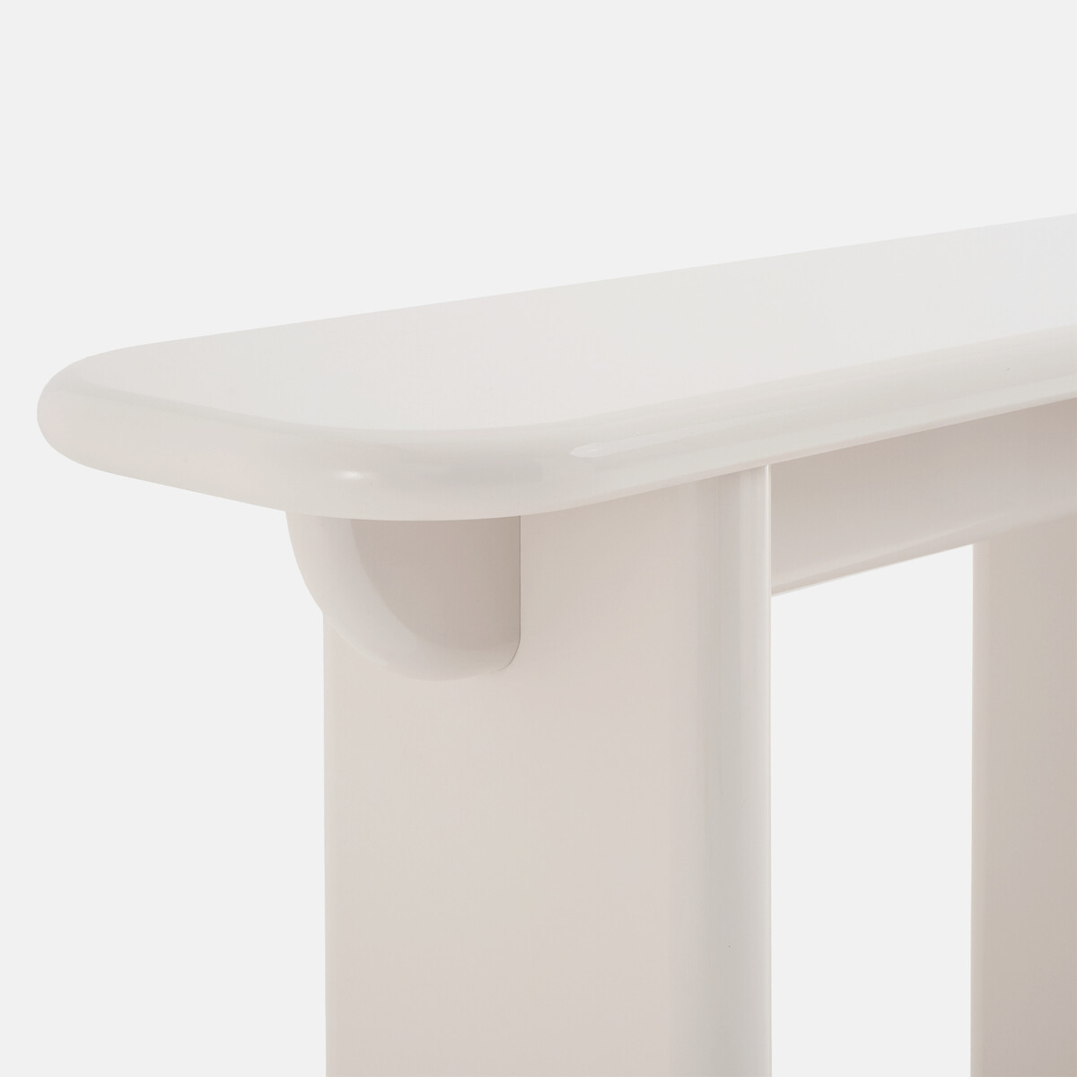 Consola lacada, 110 cm de largo, MARVELA crudo, LA REDOUTE INTERIEURS