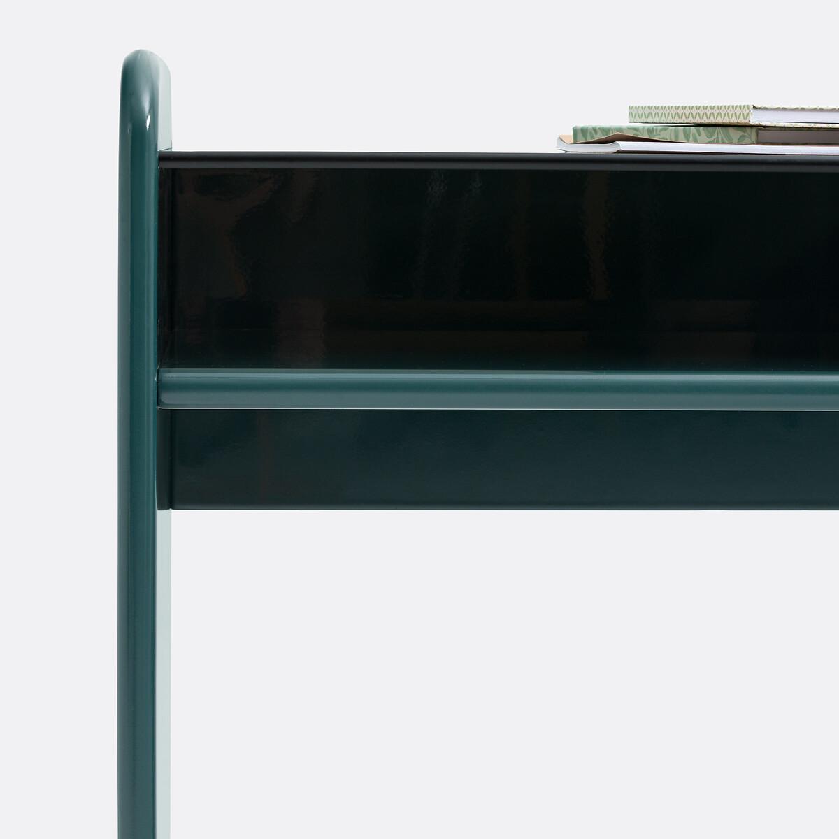 Ericson Desk with Smoked Tempered Glass Top green, LA REDOUTE INTERIEURS