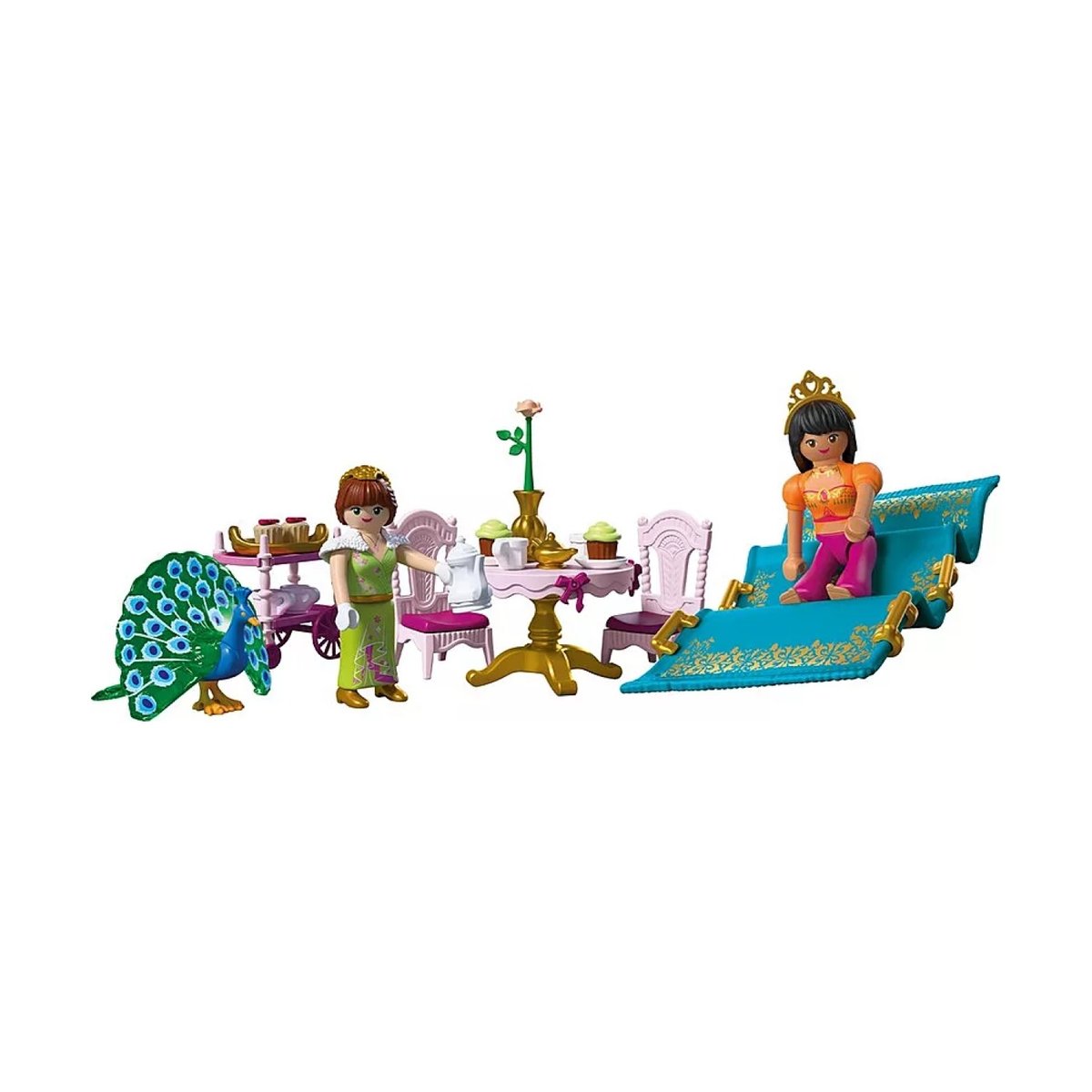 es & tapis volant multicolore, PLAYMOBIL