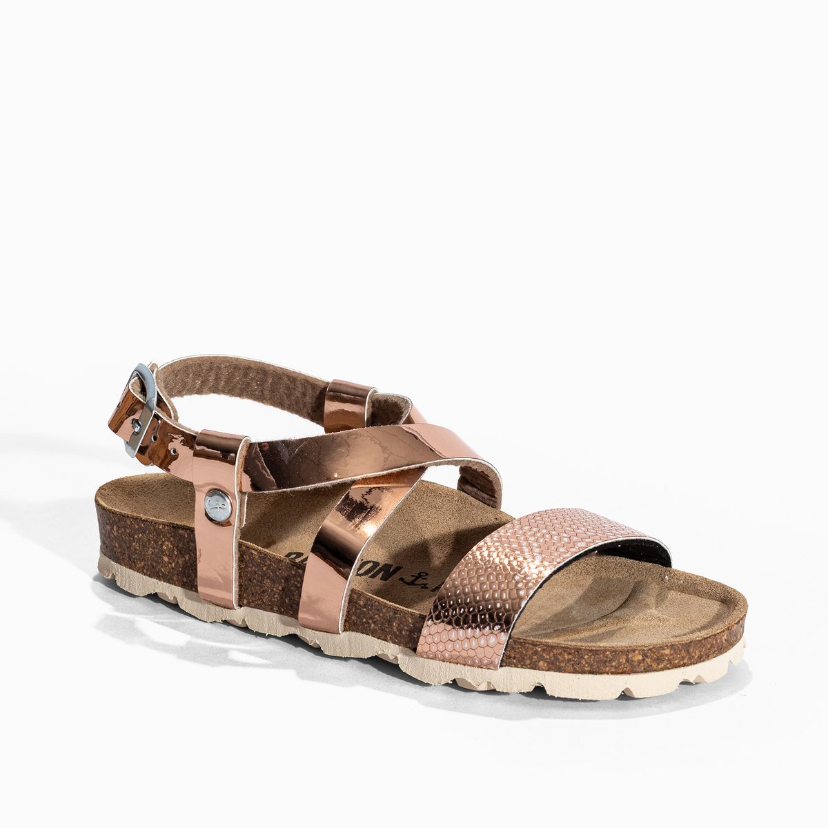 Sandales ENYO s rose-or, BAYTON