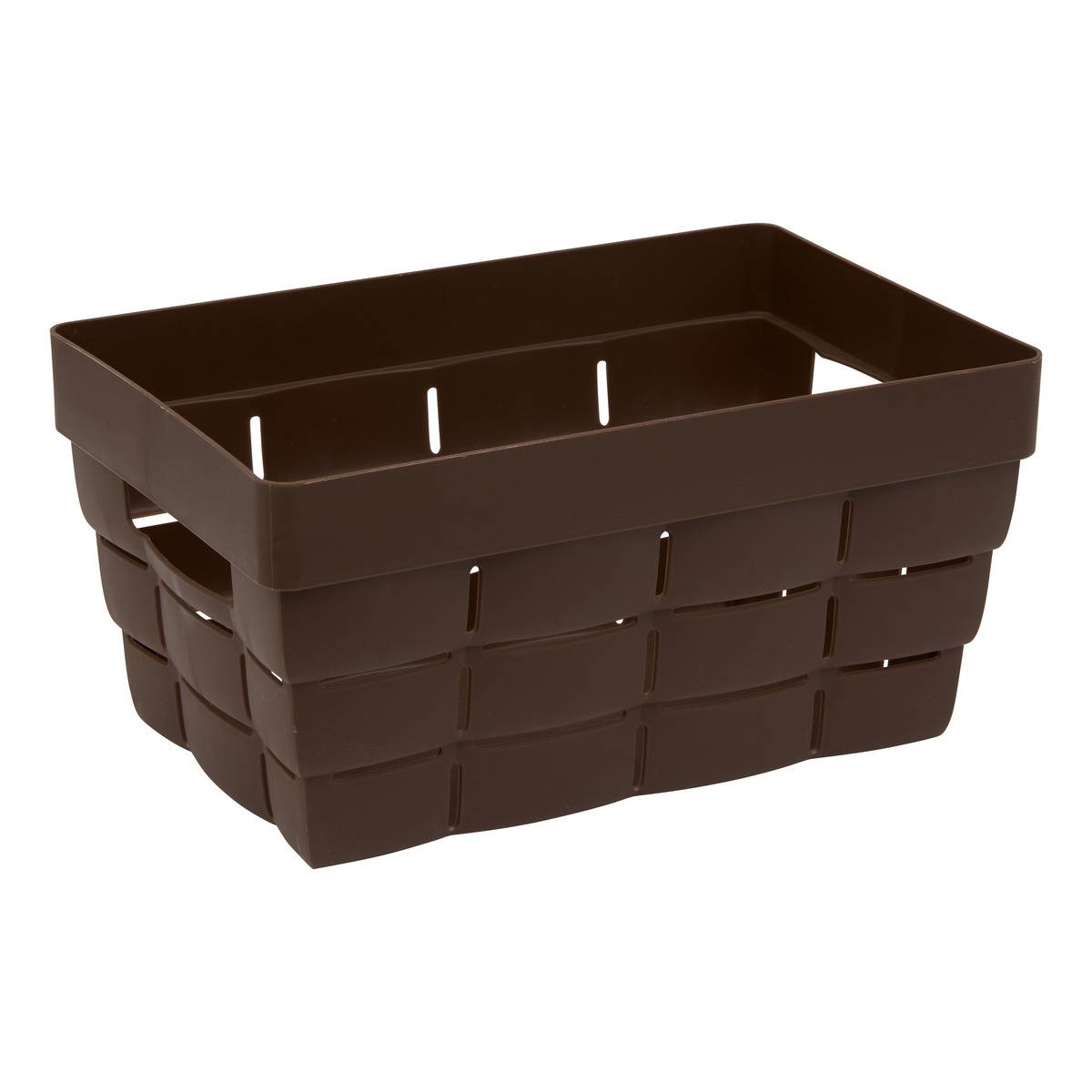 Panier rectangulaire COCOA marron, 5FIVE SIMPLY SMART