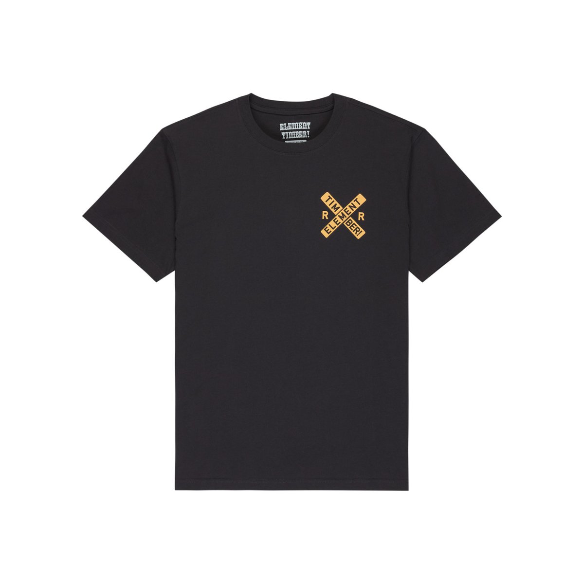 T-shirt à manches courtes TIMBER FREIGHT TRAIN Y noir off black, ELEMENT