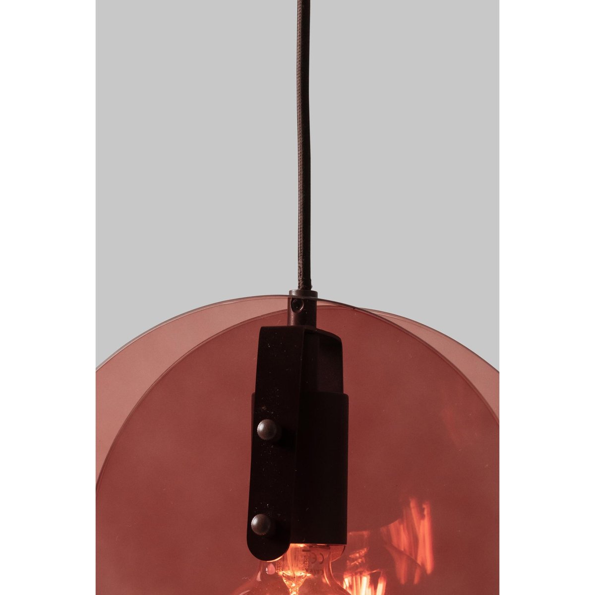 Lampe Suspendue Métal TOLEDO marron, IT'S ABOUT ROMI