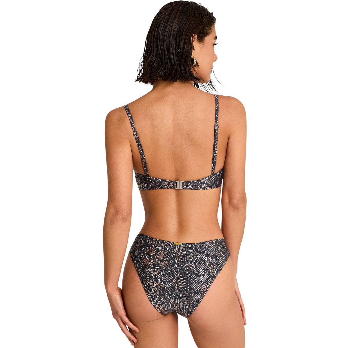 Bas maillot slip de bain INDIGO noir, SELMARK MARE