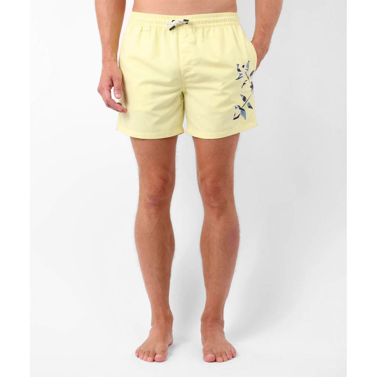 Beach short graphique TAGTAN citron, OXBOW