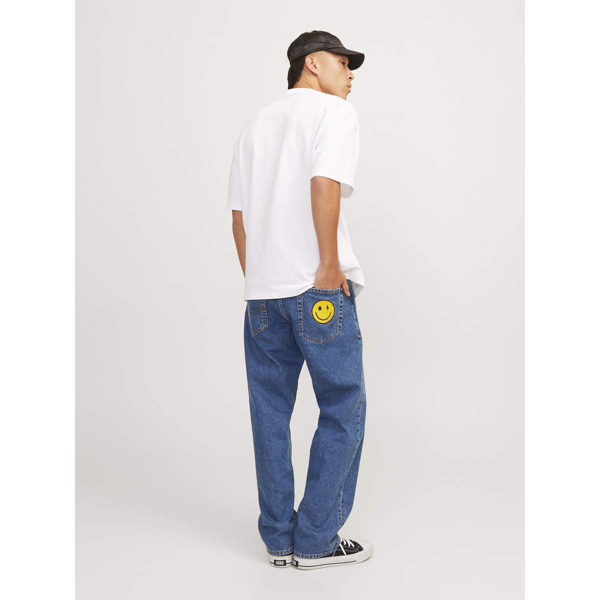 Jean À Coupe Loose blue denim, JACK & JONES