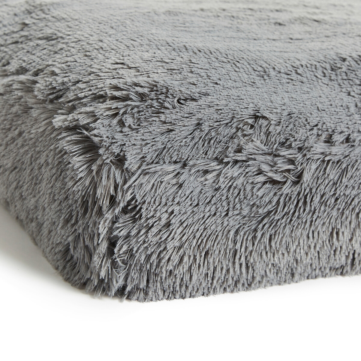 Furry Friends Super Fluffy Recycled Pet Bed grey, SNUG