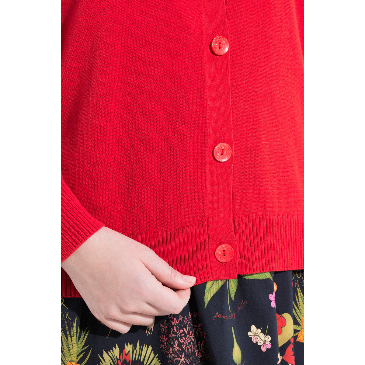 Cardigan col rond et manches longues salsa, ULLA POPKEN