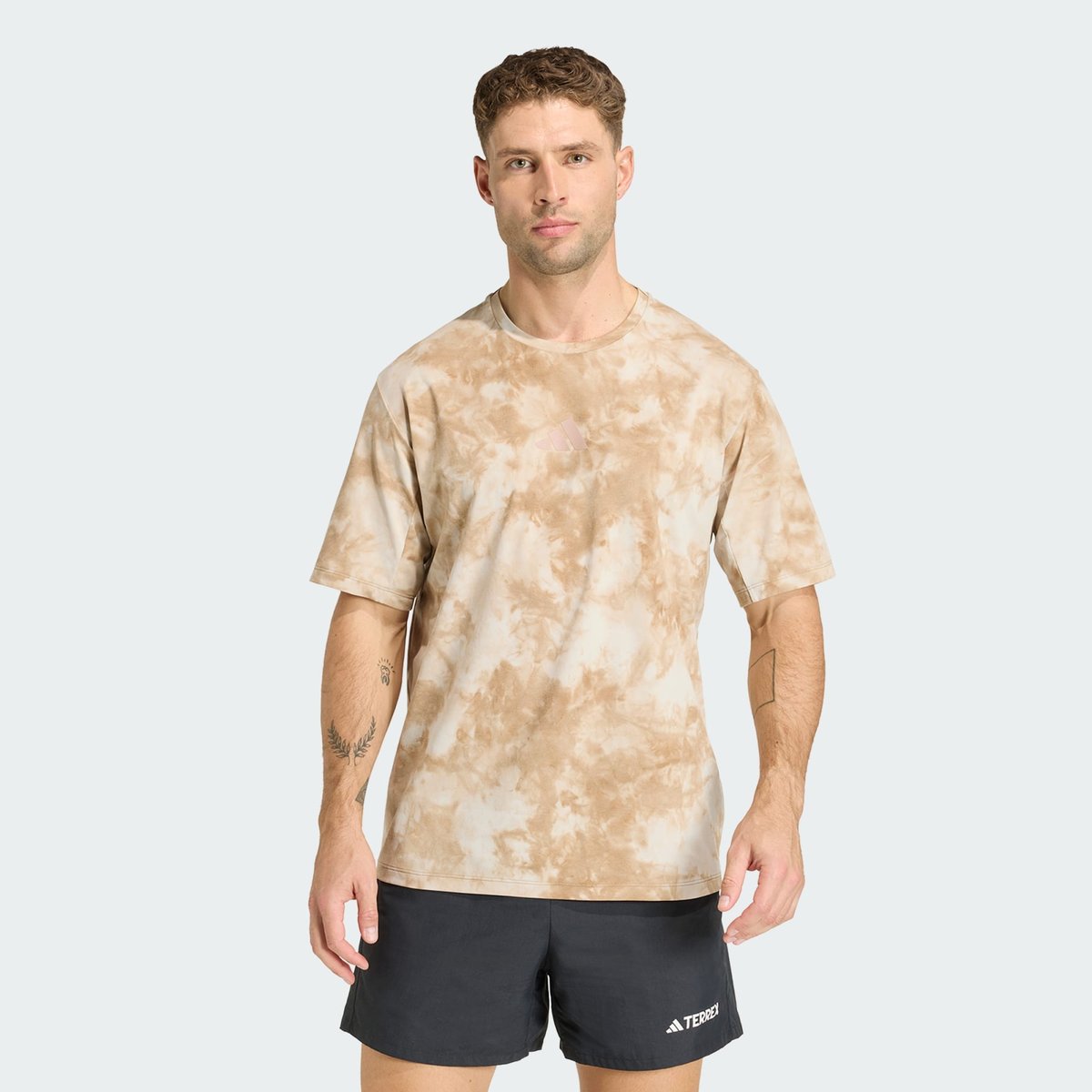 T-Shirt Terrex Multi Spray Dye T-Shirt Terrex Multi Spray Dye beige / cardboard, adidas Performance