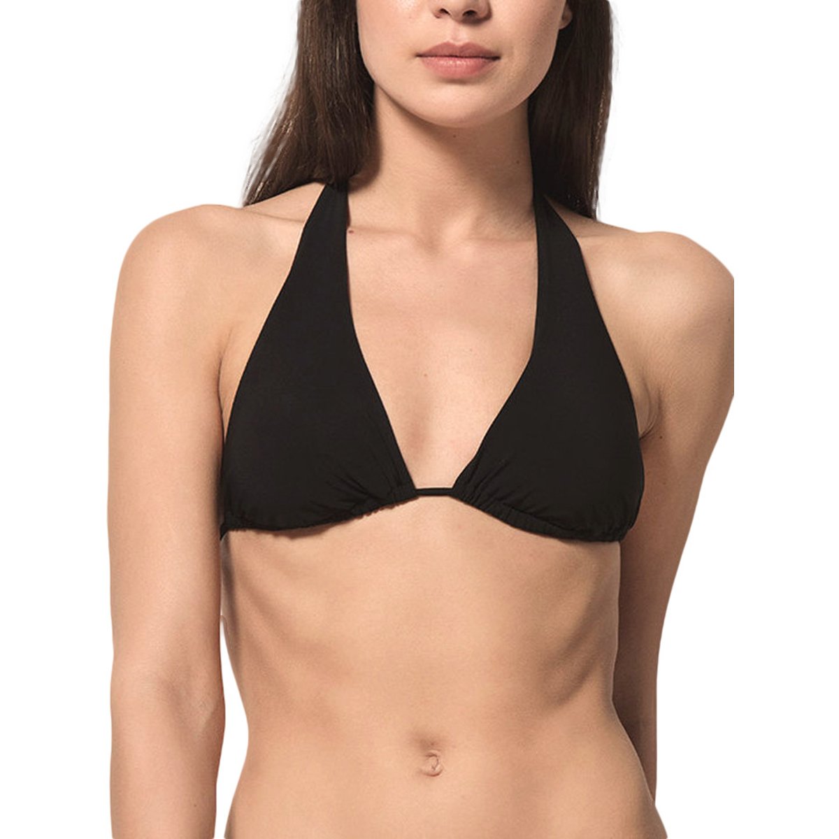 Haut maillot de bain triangle convertible Blue Sense noir, LUNA SPLENDIDA