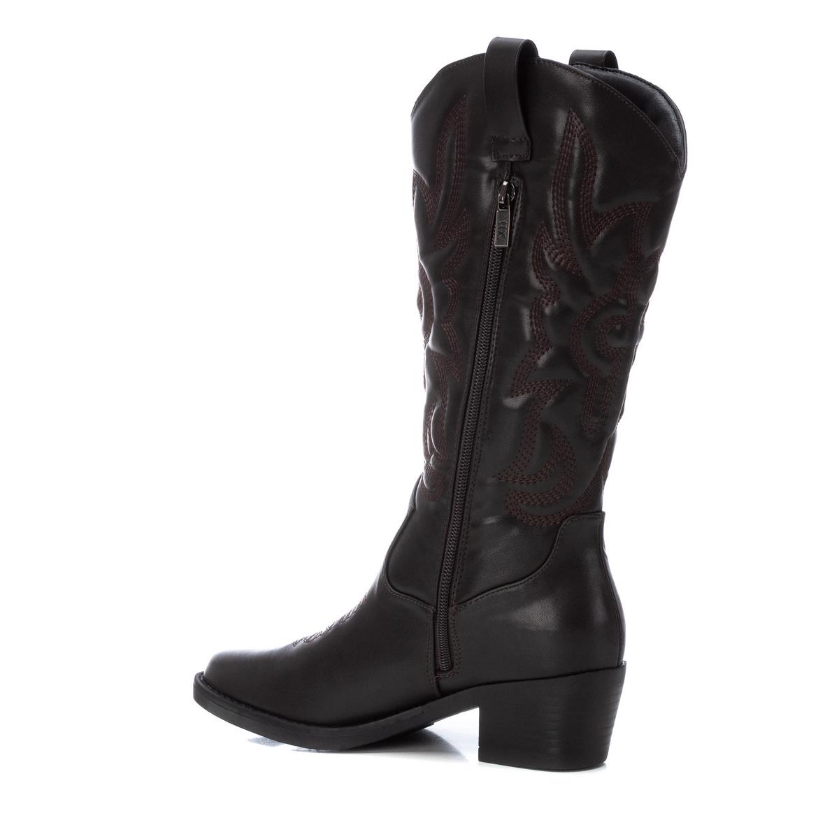 Botte Cow-boy Talon Décontractée Fermeture éclair brun, XTI