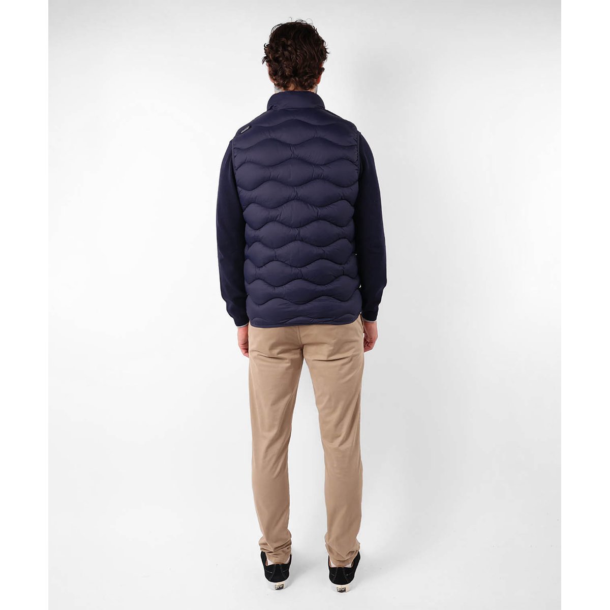Sleeveless ripstop light down jacket JACK deep marine, OXBOW