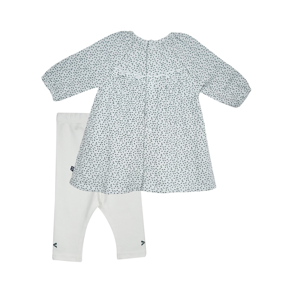 Robe legging madison manches longues vert, SUCRE D'ORGE