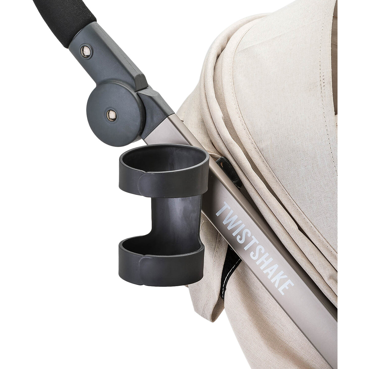 Porta-copos para carrinho de passeio Twistshake Tour preto , TWISTSHAKE