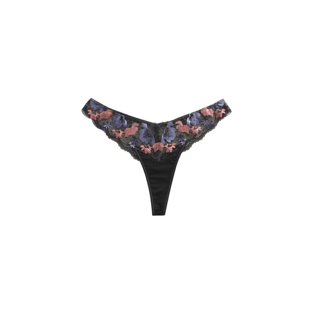 Culotte premium brodée conçue en suisse bleu marine, NEXT