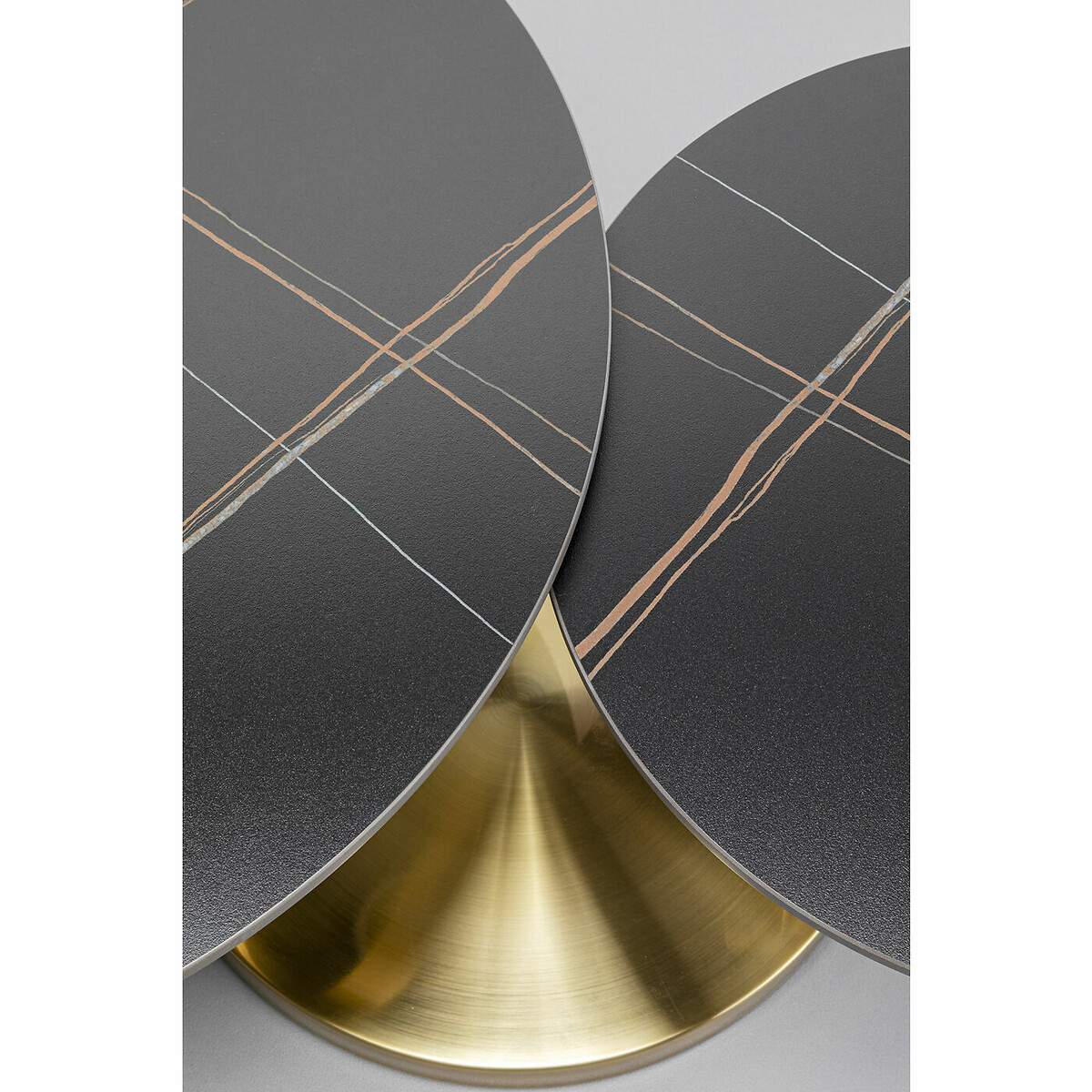 Table basse Beverly Gold 132x80cm doré, KARE DESIGN