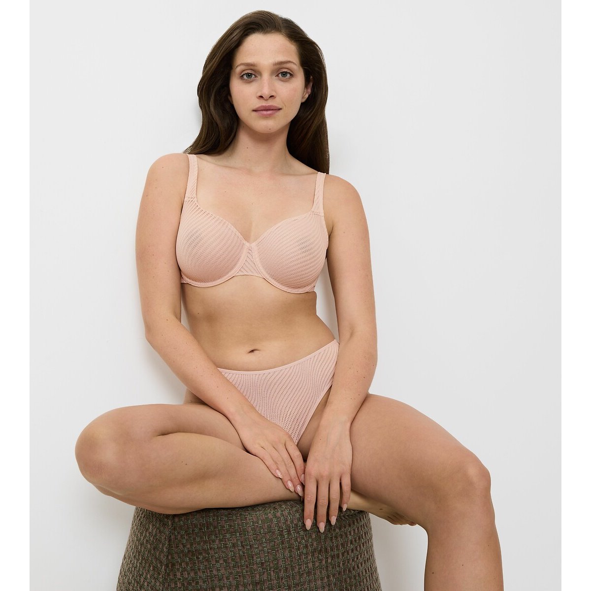 Reggiseno minimizer Harmony Spotlight rosa pallido, TRIUMPH