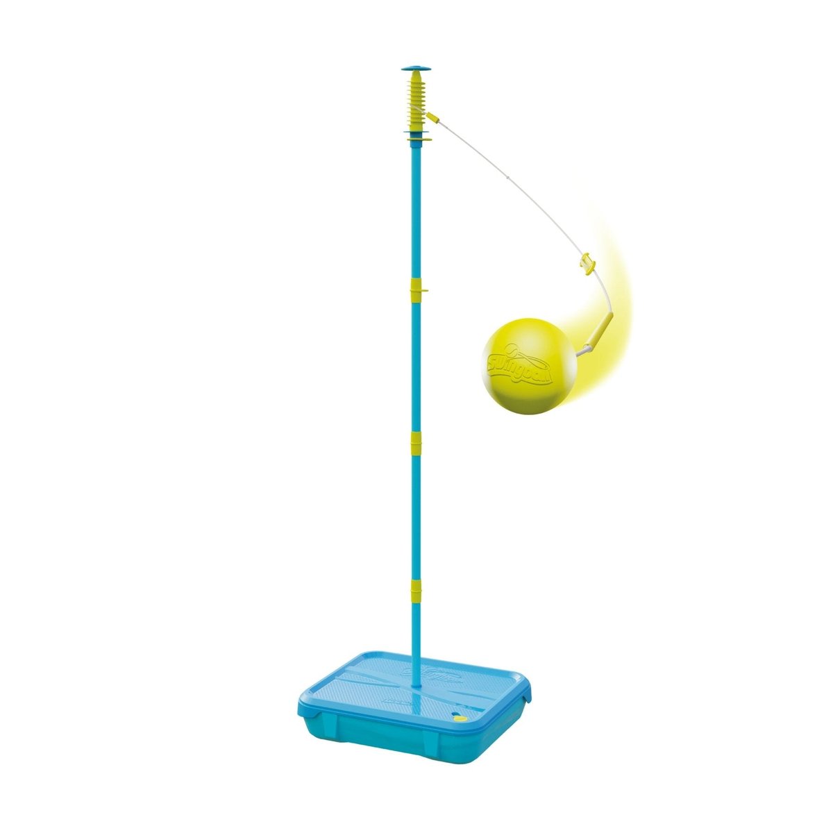 Pack jeux Swingball 5en1 toutes surfaces bleu - noir - jaune, SWINGBALL