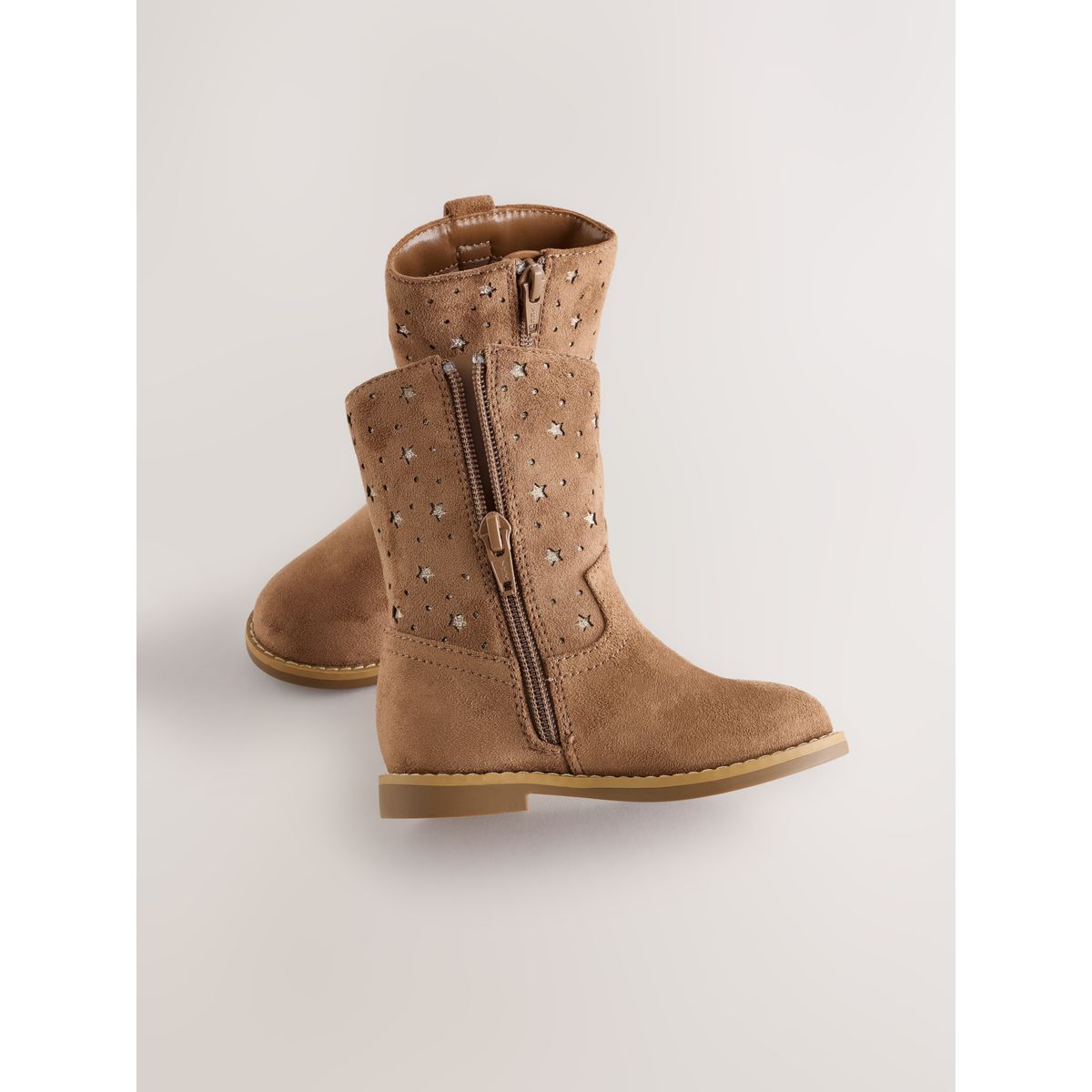 Bottes style western étoile brun clair, NEXT
