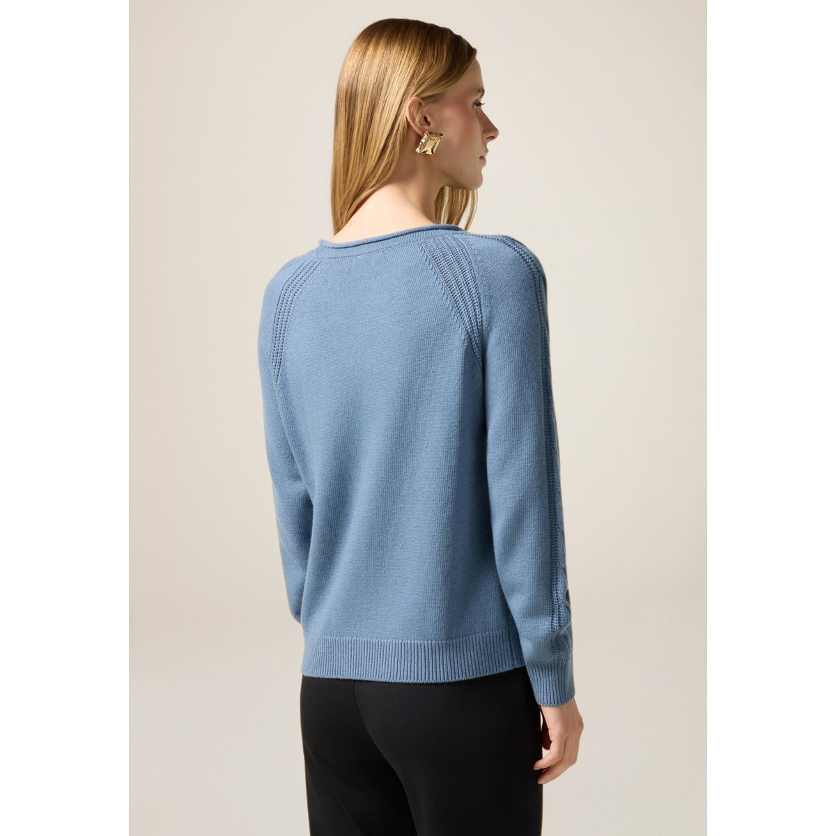 Pull à manches longues light - blue, OLTRE