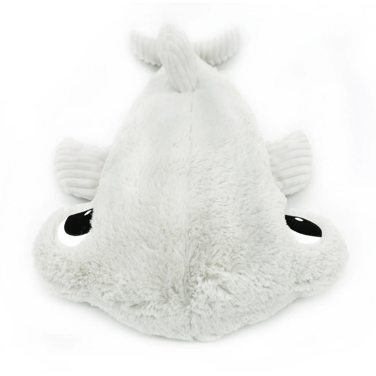 Peluche Les Ptipotos Requin et son bébé gris, LES DEGLINGOS