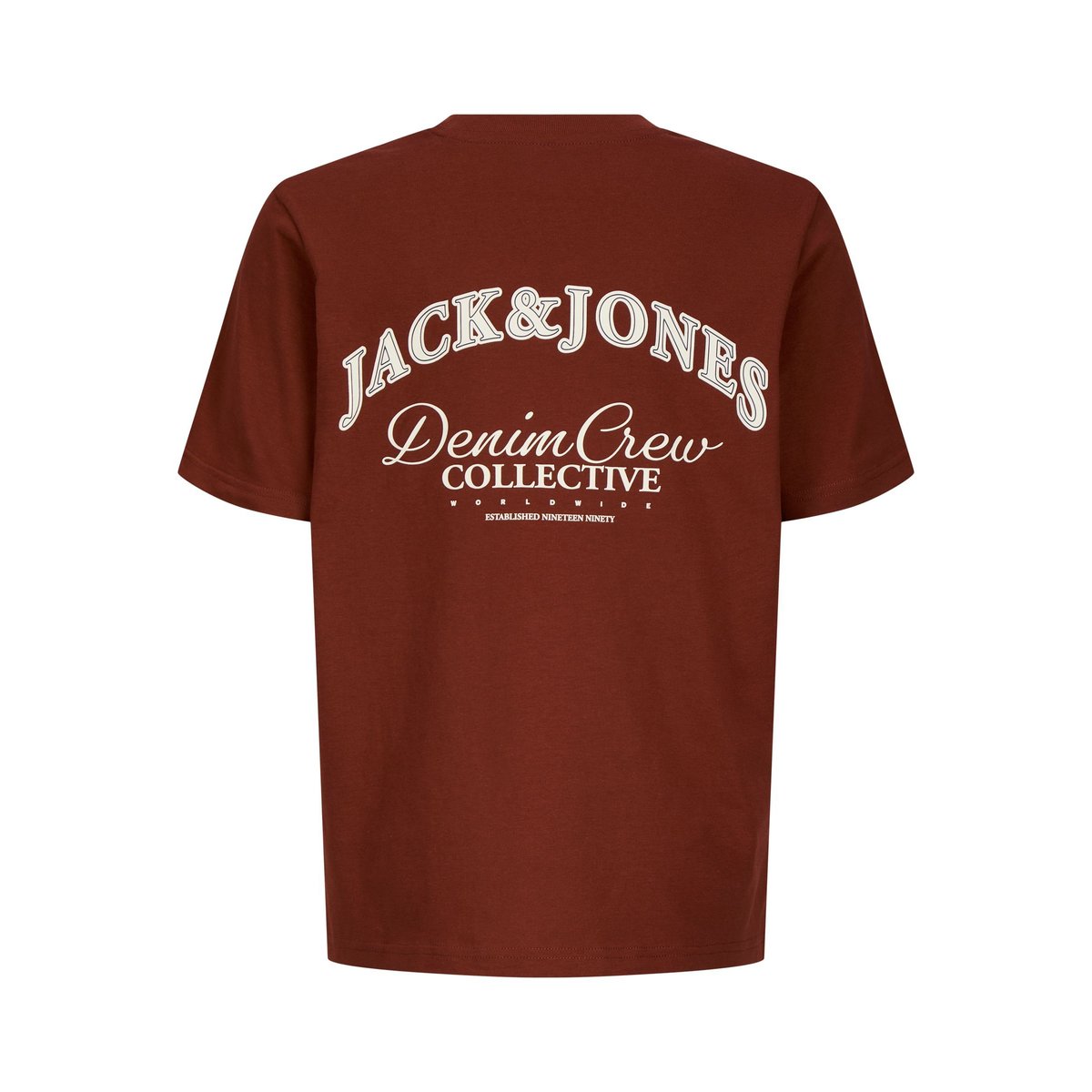 T-Shirt marron - fired brick 1, JACK & JONES JUNIOR