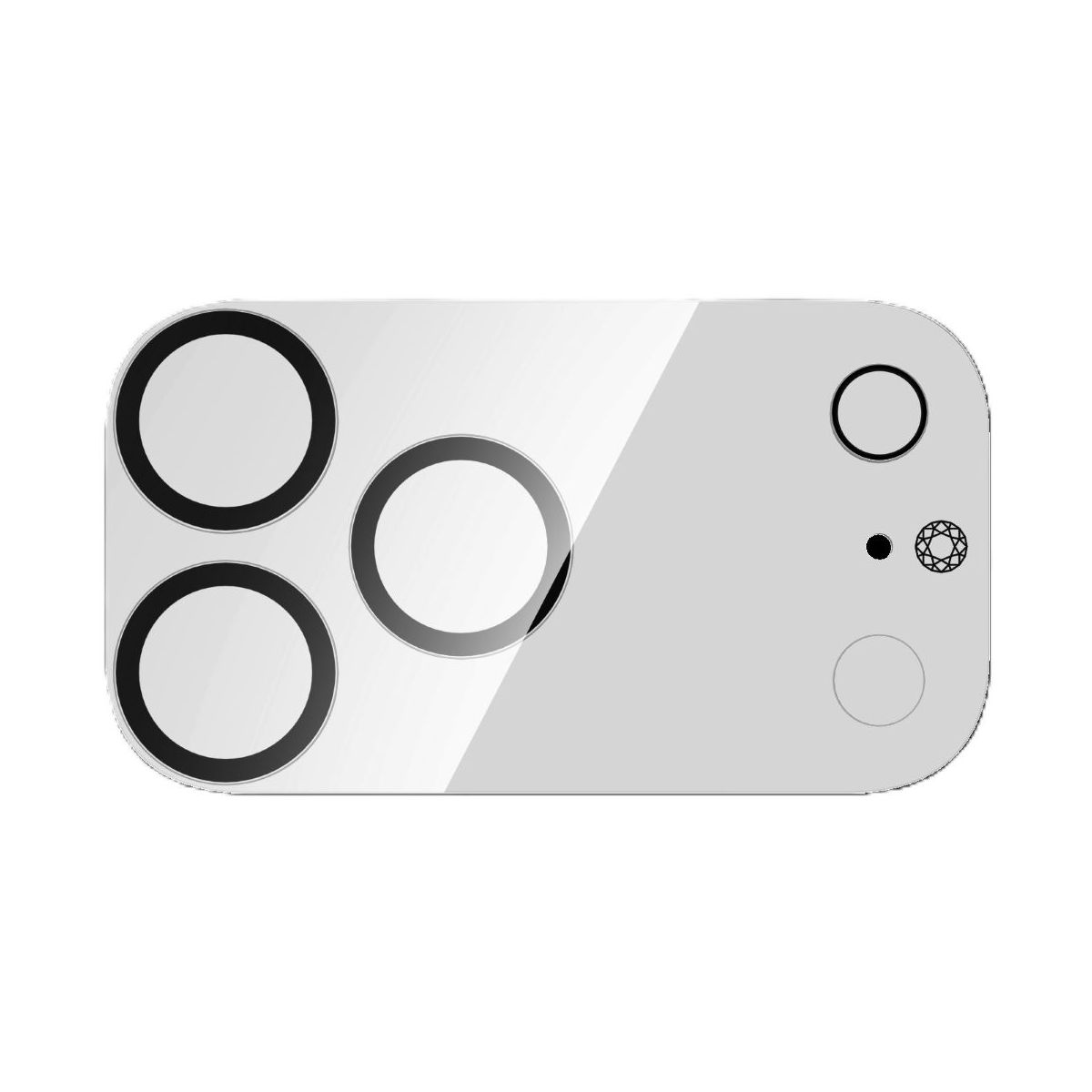 Protège objectif iPhone 18 Pro camera Original couleur unique, FORCE GLASS