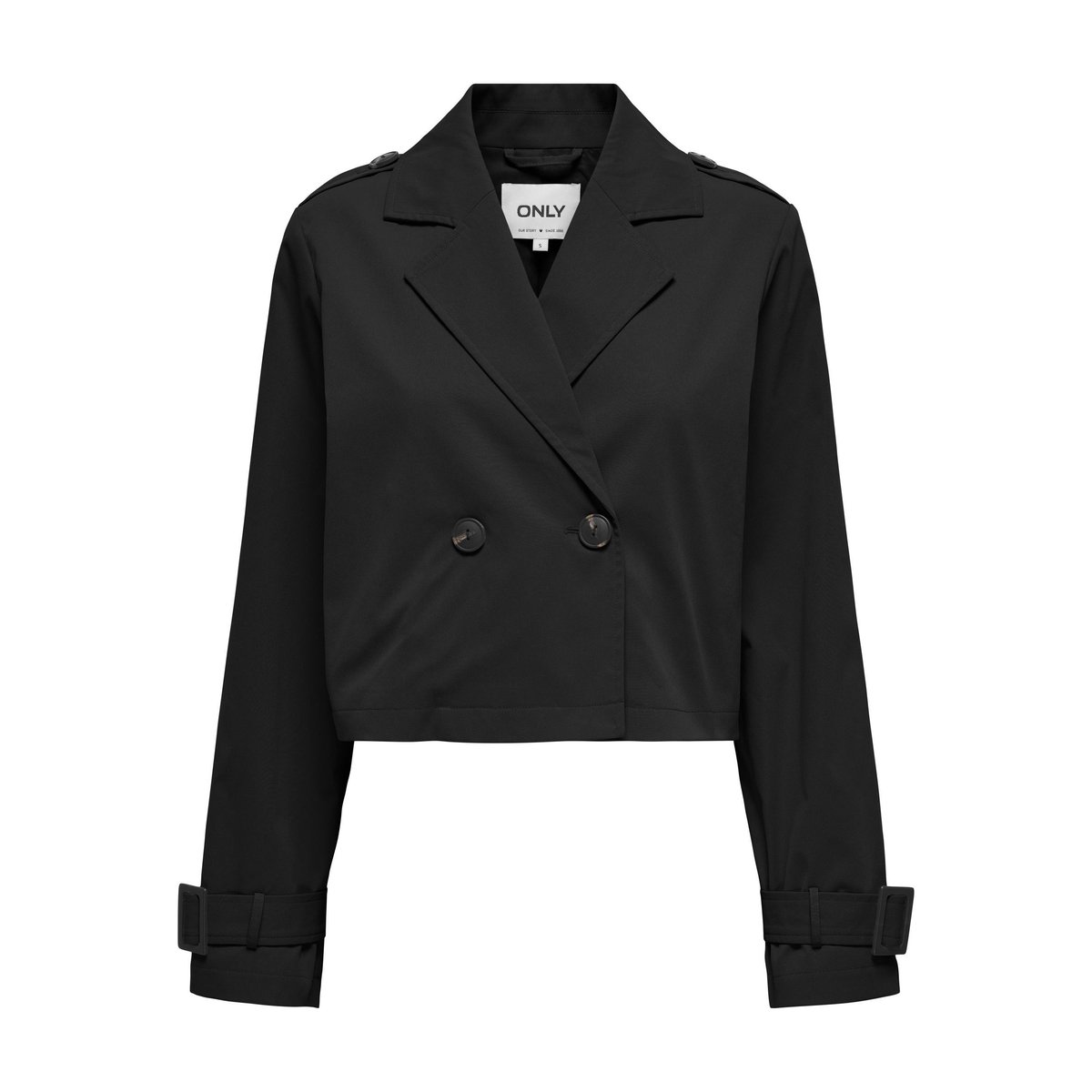 Trench Coat noire - black, ONLY