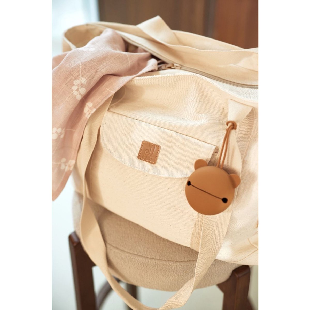 Tote bag à langer beige, écru, JOLLEIN