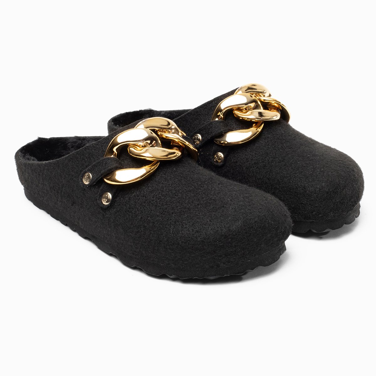 Sabots AVORIAZA pour femme noir, BAYTON