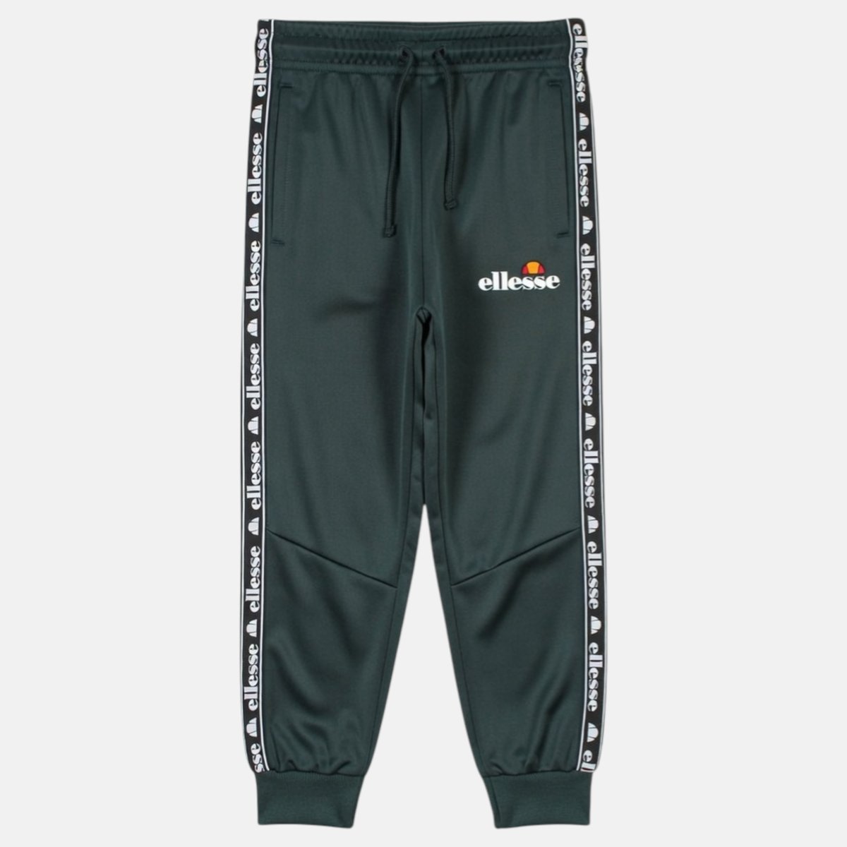 Ensemble veste zippée col montant et pantalon de jogging TRACK vert foncé, ELLESSE