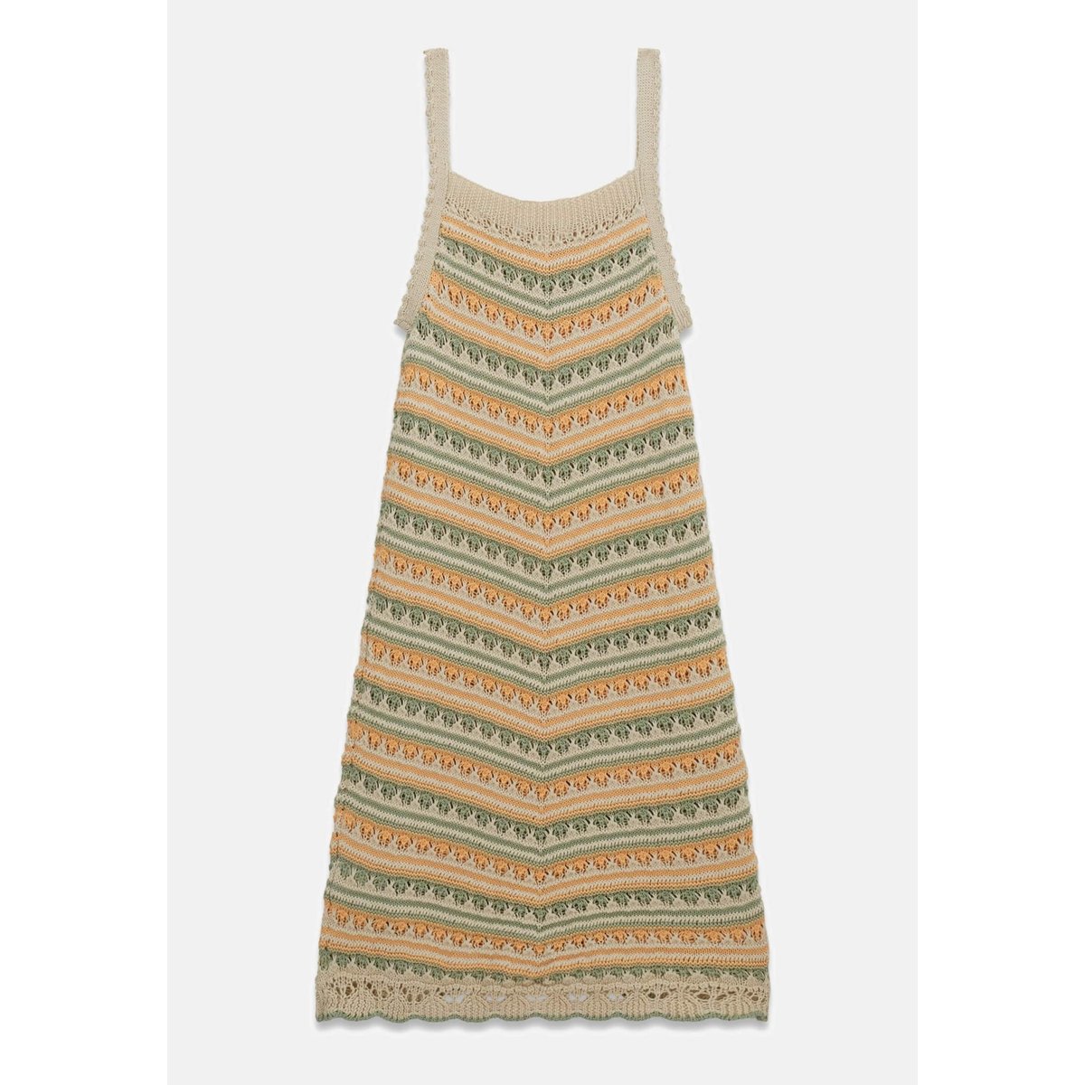 Robe Midi Au Crochet beige, GUESS KIDS