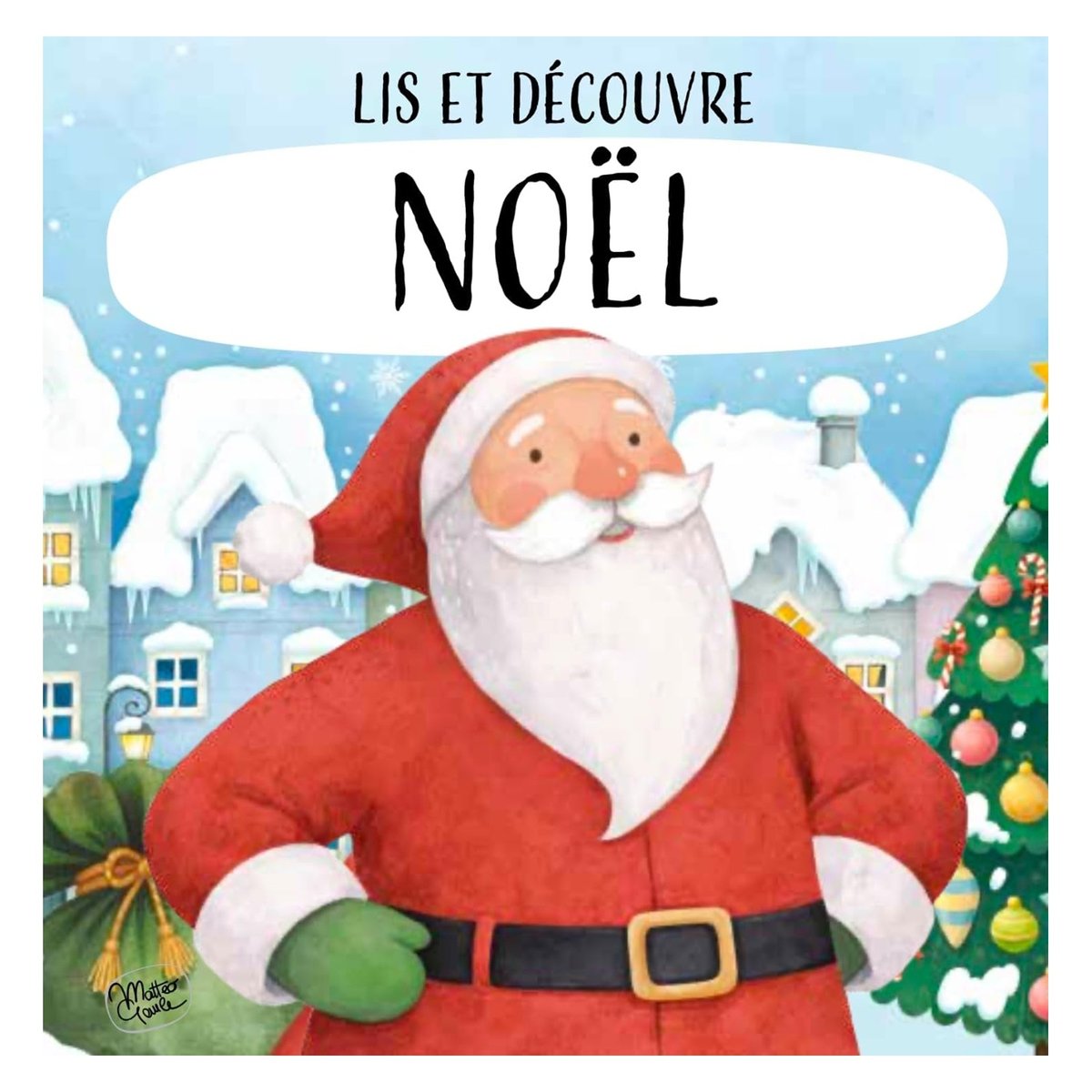 Livre et puzzle Noël rouge, SASSI JUNIOR