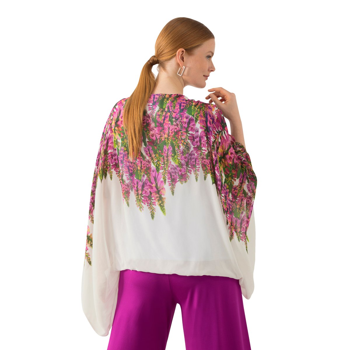 Blouse doublée blanc neige, ULLA POPKEN