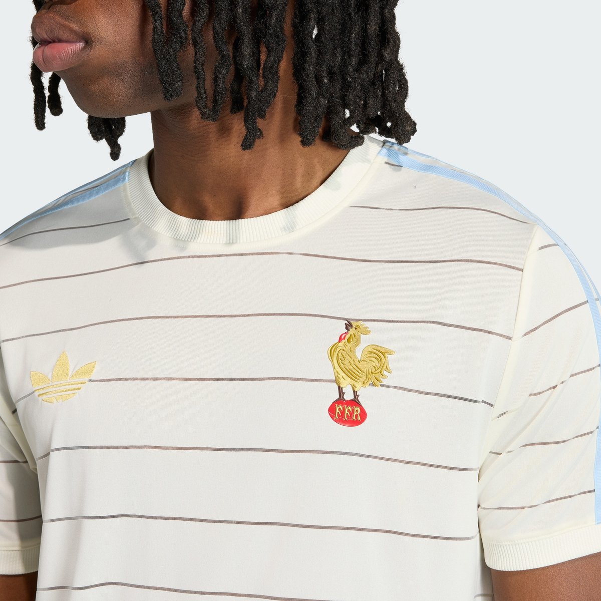 T-Shirt France Rugby 120 Years Crunch T-Shirt France Rugby 120 Years Crunch off white, adidas Performance
