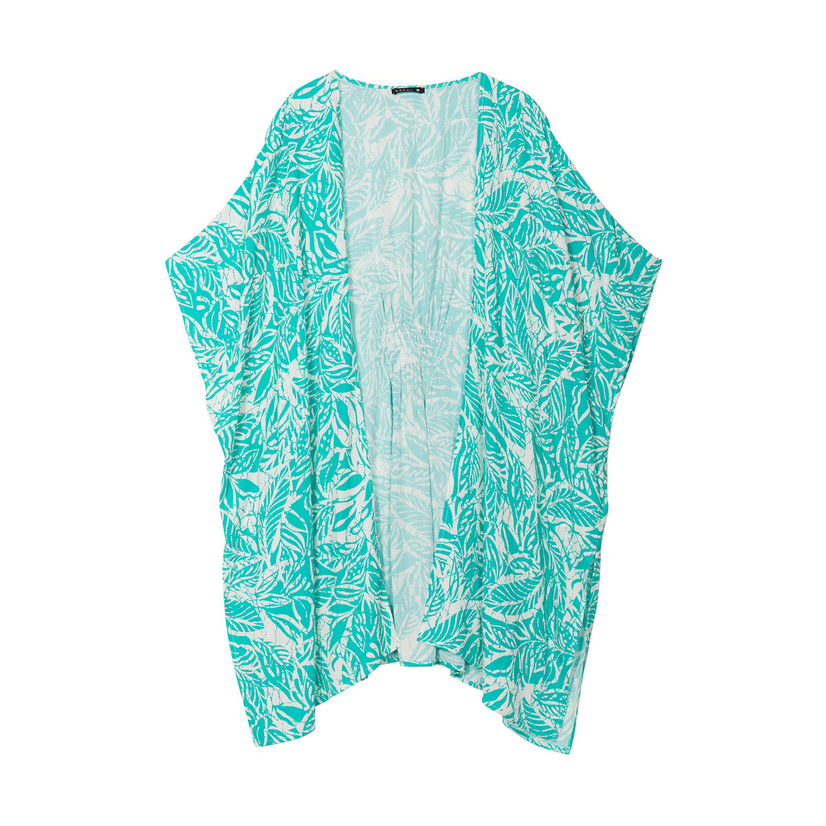 Kimono dos smocké vert émeraude, BREAL