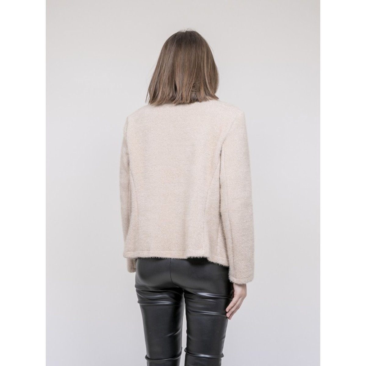 Blazer Texturé Urta noir, DONA LISA